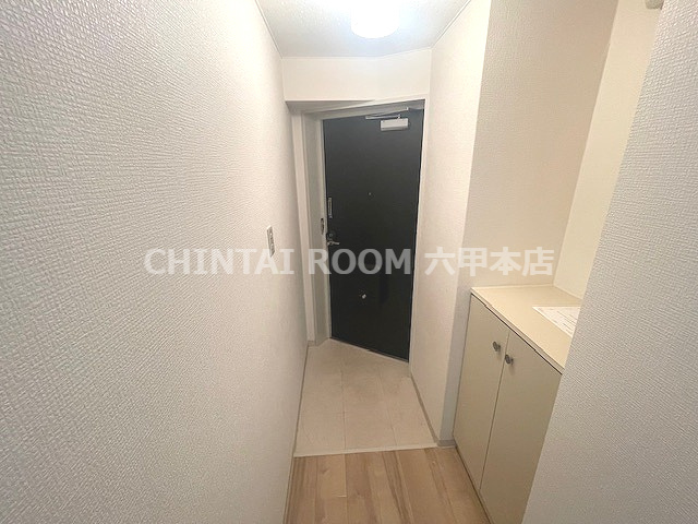 Blanc上筒井通の玄関