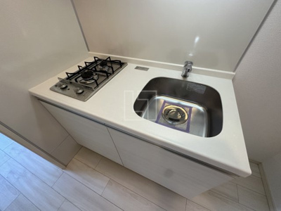 【キッチン】 | アドバンス難波レーヴ | アドバンス難波レーヴ　2口ガスシステムキッチン