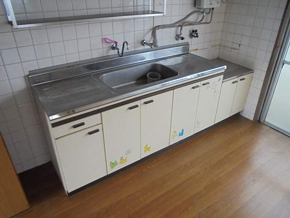 金盃第２ビル高羽荘のキッチン