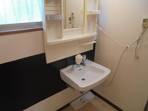 金盃第２ビル高羽荘の洗面所
