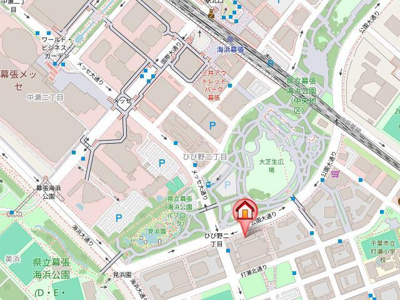 【地図】 | グランパティオス公園西の街5番館