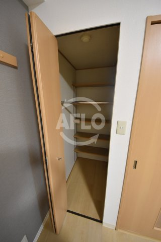 エスタブレ南森町の収納|エスタブレ南森町　クローゼット