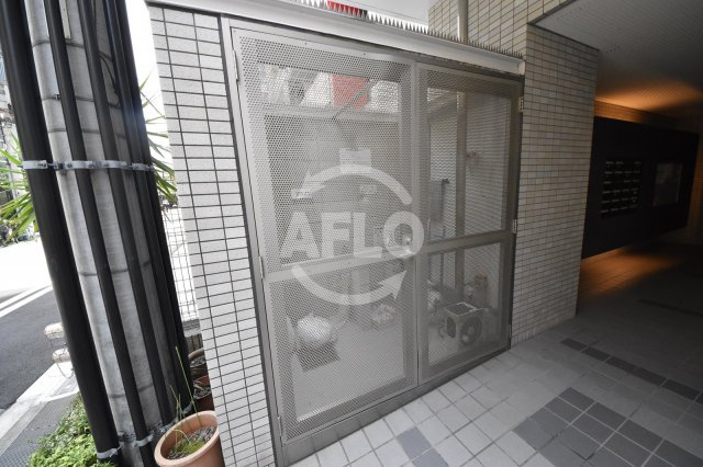 エスタブレ南森町のその他共用部分|エスタブレ南森町　敷地内ゴミ置き場