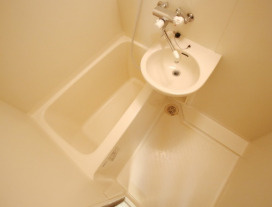 ルーブル芦花公園の浴室