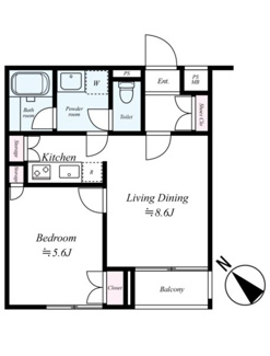 【間取り】 | パレ・ホームズ大岡山 | パレ・ホームズ大岡山