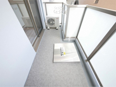 【バルコニー】 | Dimus新大阪 | 広々としたバルコニーです