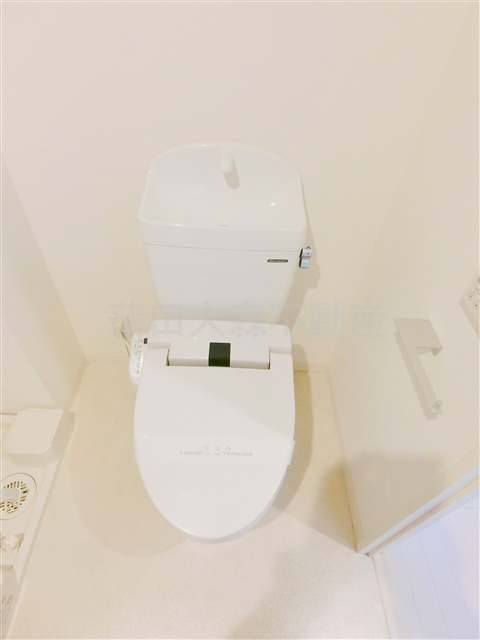 COCOFLATココフラット蒲田のトイレ|温水洗浄便座付きのトイレ