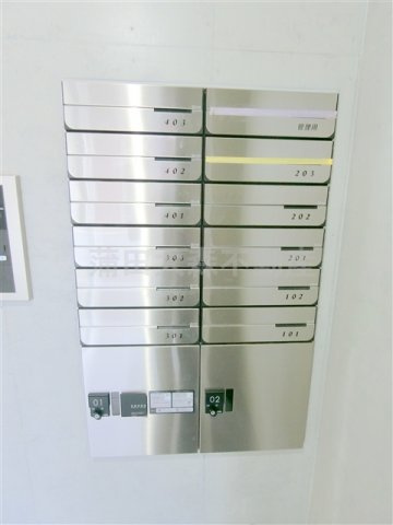 COCOFLATココフラット蒲田のその他共用部分|メールBOX　宅配BOX