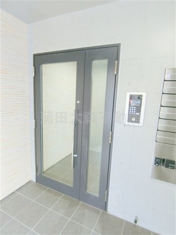 COCOFLATココフラット蒲田のエントランス|エントランス　TVモニター付オートロックオートロック