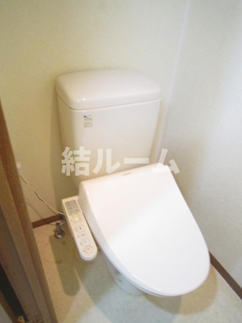 板橋区高島平１丁目の賃貸マンションのトイレ