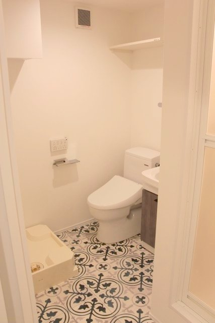 ソルナクレイシア大森Ⅱの洗面所