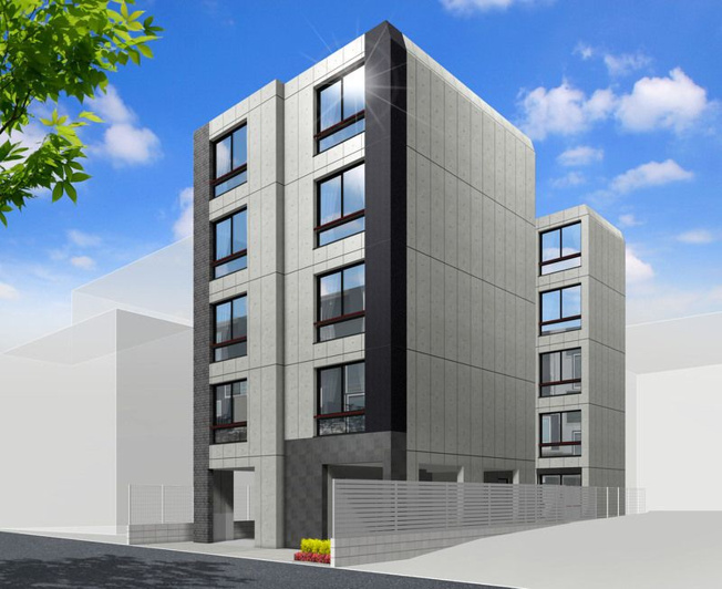 【外観パース】 | LUORE文京本駒込