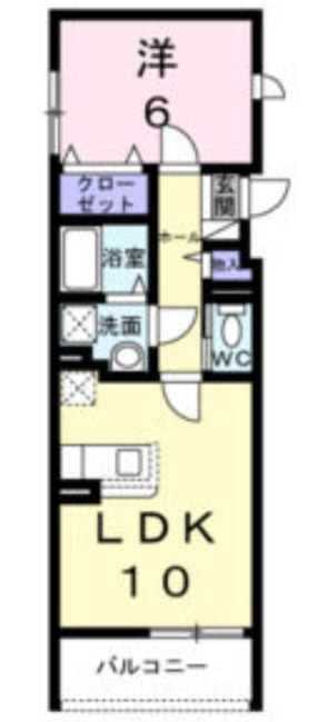 金絲雀の間取り