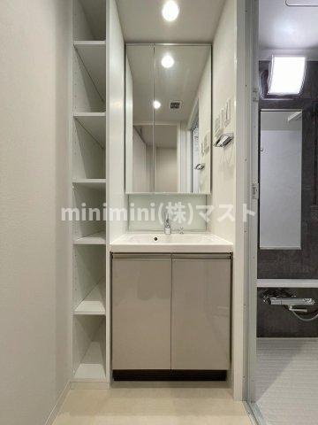 大阪市中央区常盤町２丁目の賃貸マンションの洗面所