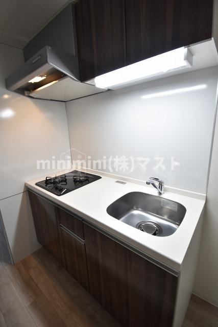 大阪市中央区久太郎町１丁目の賃貸マンションのキッチン