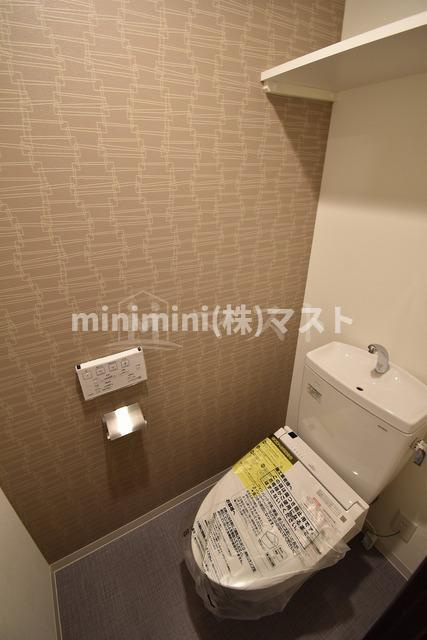 大阪市中央区久太郎町１丁目の賃貸マンションのトイレ