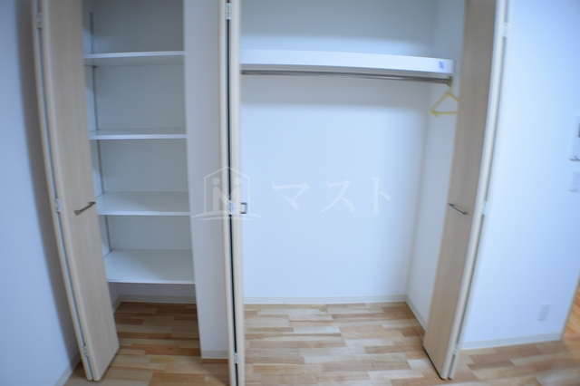 大阪市中央区高津１丁目の賃貸マンションの収納