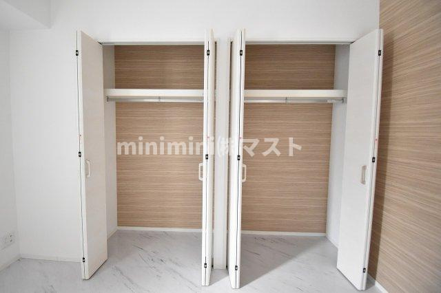 大阪市中央区日本橋２丁目の賃貸マンションの収納