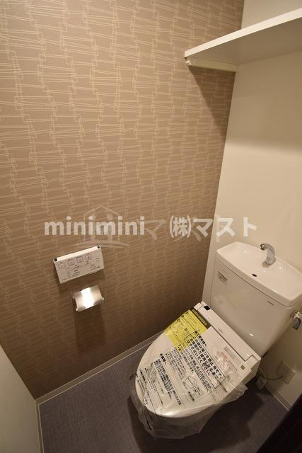 大阪市中央区久太郎町１丁目の賃貸マンションのトイレ
