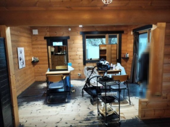 八宝ビルの内装