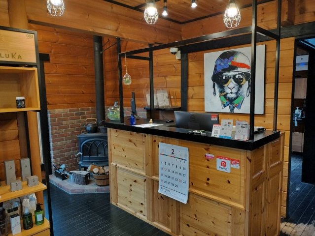 八宝ビルの内装