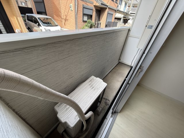 ユーハイツ住吉のバルコニー