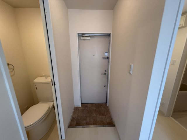 ユーハイツ住吉の玄関