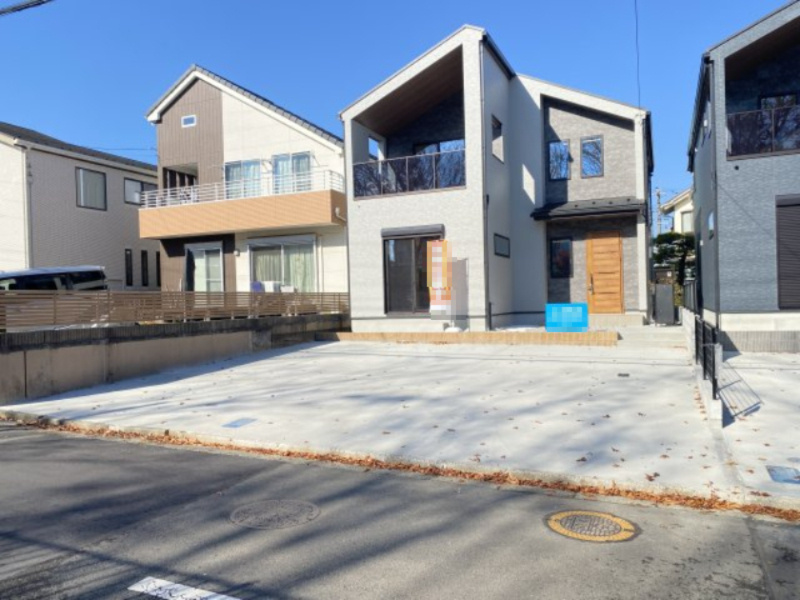 『八王子市新築戸建て』八王子市めじろ台3-41-4【仲介手数料無料】の外観|～仲介手数料無料☆八王子ひなた不動産～　八王子市めじろ台　新築戸建て