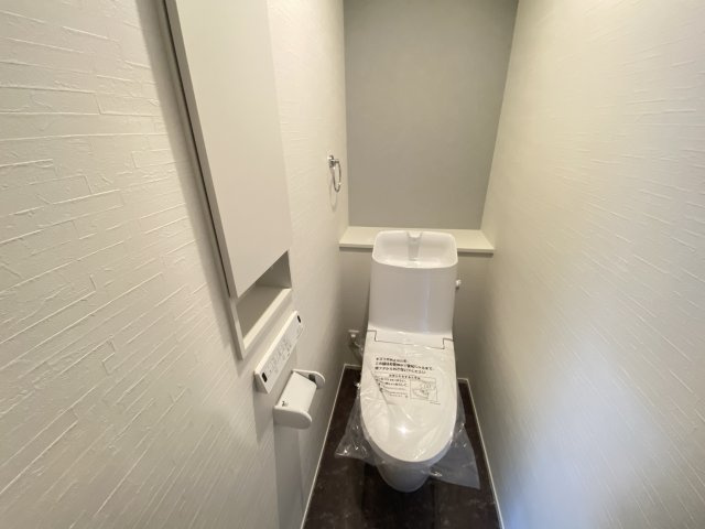 『八王子市新築戸建て』八王子市めじろ台3-41-4【仲介手数料無料】のトイレ|～仲介手数料無料☆八王子ひなた不動産～　八王子市めじろ台　新築戸建て