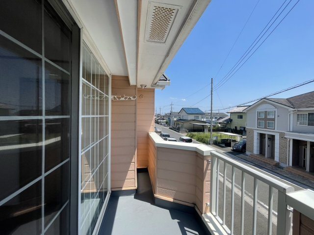 メゾンシャンポリオン　Ｃのバルコニー|高崎、前橋のお部屋探しはエンドスケープまで！お客様の理想お聞かせ下さい♪