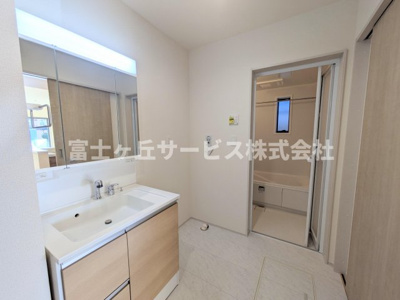 【脱衣所】 | 磐田市掛塚 2期 新築一戸建て | 脱衣場です