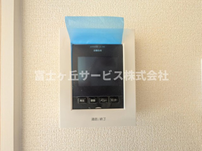 【セキュリティ】 | 磐田市掛塚 2期 新築一戸建て | TV付インターホンです