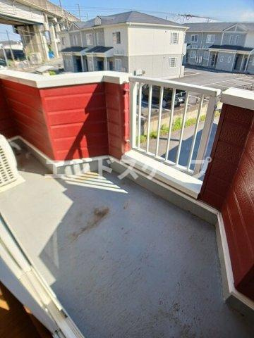 エミール　Ⅰのバルコニー|高崎、前橋のお部屋探しはエンドスケープまで！お客様の理想お聞かせ下さい♪