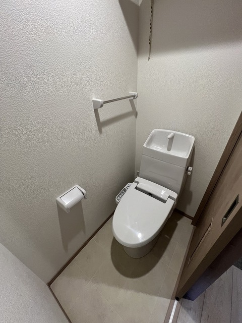 熊本市東区神園１丁目のアパートのトイレ