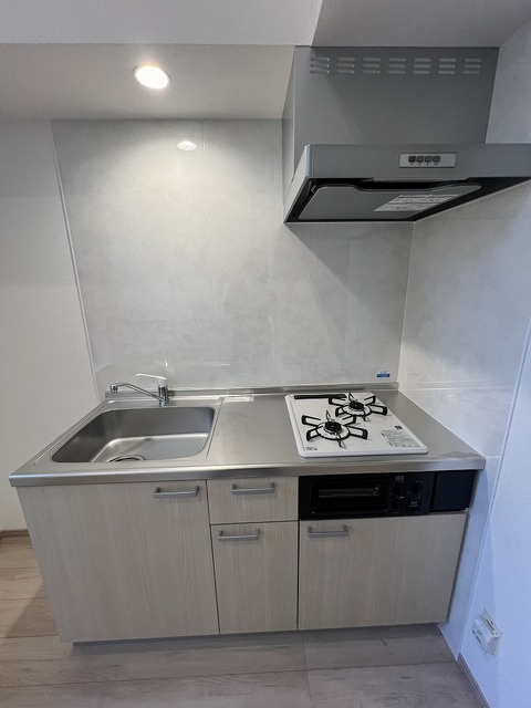 熊本市東区神園１丁目のアパートのキッチン