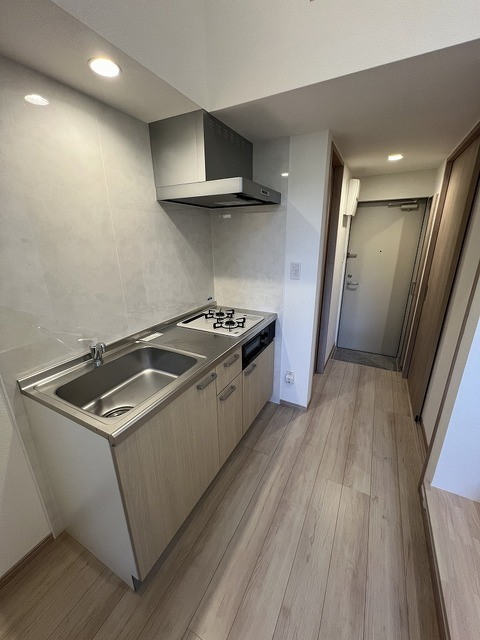 熊本市東区神園１丁目のアパートのキッチン