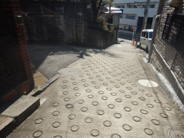 下落合4丁目中古戸建の前面道路含む現地写真