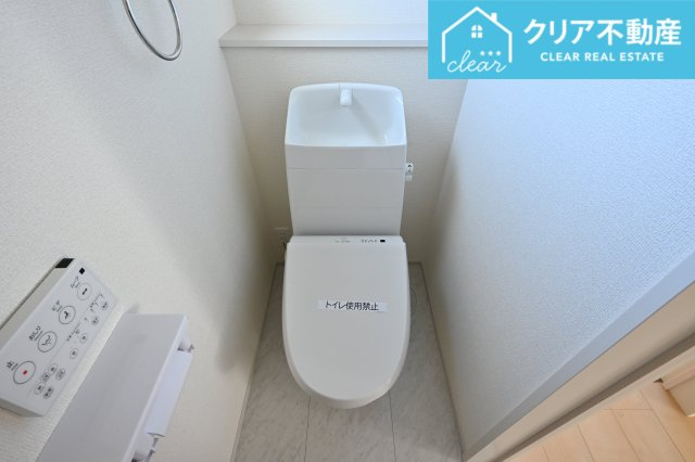 【トイレ】 | 太田第14下田島町 リーブルガーデン　2号棟 | 2階にもトイレがあるので忙しい朝も分けて使えます！