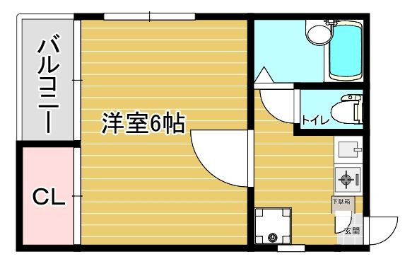 スリム高取の間取り
