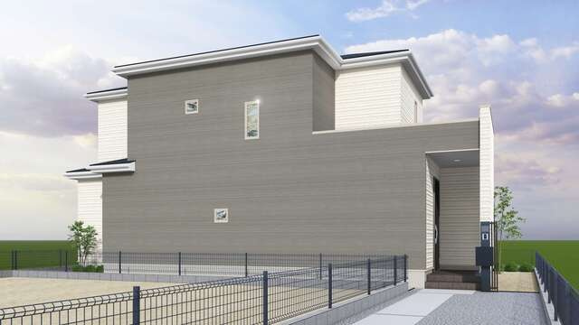 グラファーレ宇都宮市新町２棟　新築一戸建ての外観