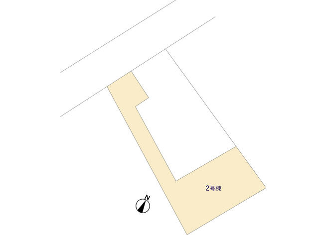 グラファーレ宇都宮市新町２棟　新築一戸建ての区画図