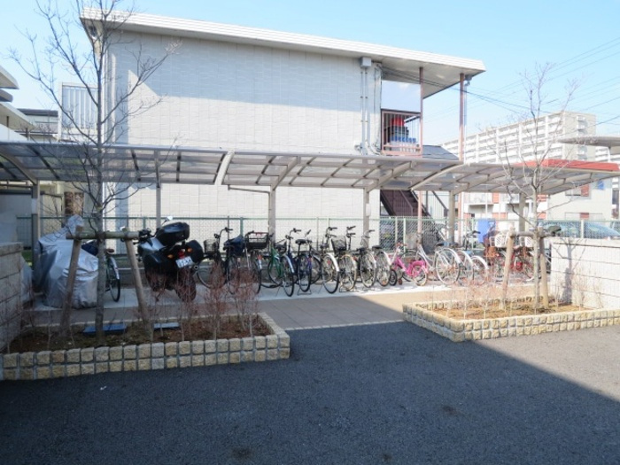 バリスサイト Bのその他共用部分|駐輪場