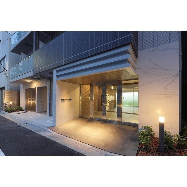 ルクレ両国のその他|アプローチ(夜景) 