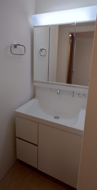 グリーナリー江坂公園の独立洗面台|グリーナリー江坂公園　洗面台