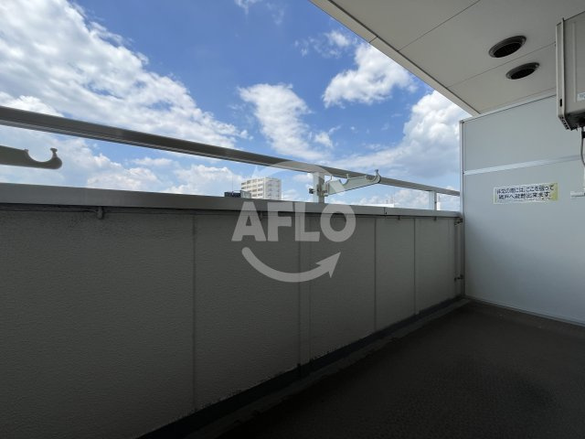 エルソル江坂のバルコニー|エルソル江坂　バルコニー
