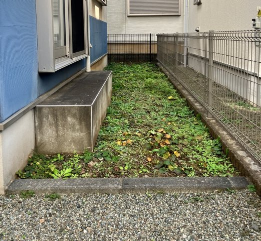 南希望が丘戸建の庭