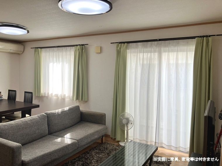 南希望が丘戸建の居間・リビング