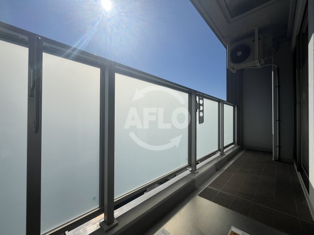 ノルデンハイム江坂垂水町のバルコニー|ノルデンハイム江坂垂水町　バルコニー