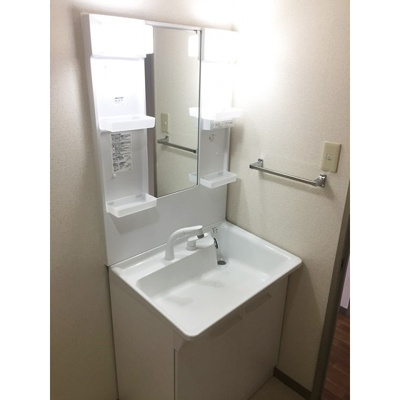 【洗面所】 | フォーレスト嶋崎 | 洗面台