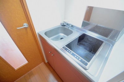 【キッチン】 | レオパレスＭＯＭＯ | ラジエントヒーター2口